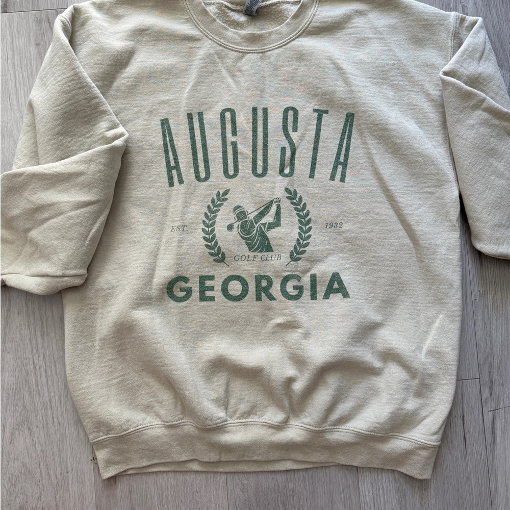 Augusta Georgia Cream Sweater